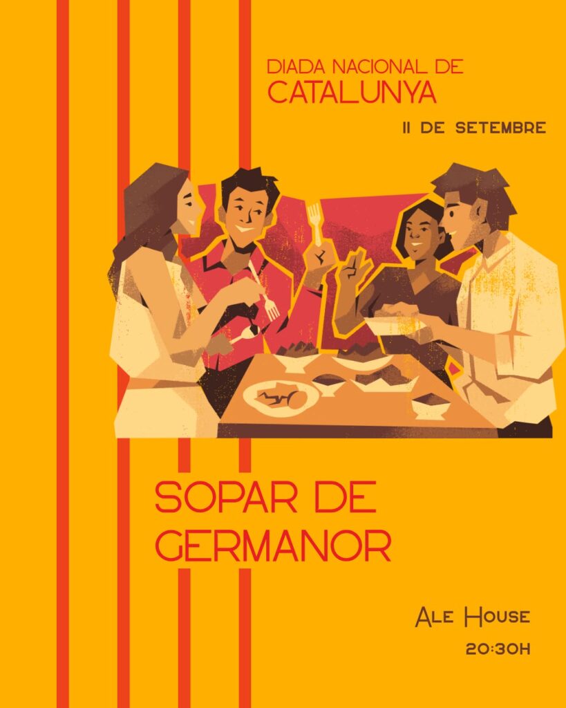 Sopar de germanor - Diada Nacional de Catalunya